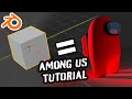 AMONG US CHARACTER - BLENDER 2 9
