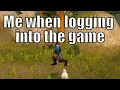 Me when logging into the game - WoW Log-in Experience