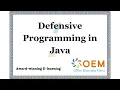 Defensive Programming in Java training opleiding cursus - Beveilig je code als een pro