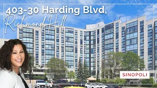 FOR SALE 403-30 Harding Blvd Richmond Hill - 524 900