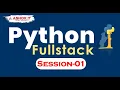 Python Fullstack SESSION - 1 Ashok IT