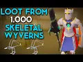 Loot From 1 000 Skeletal Wyverns in OSRS