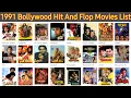 Lagu 1991 Bollywood Hits And Flop Movies list