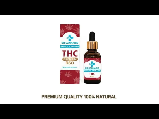 زيت القنب النانوي RSO (زيت القنب للاستخدام الطبي فقط، استشر طبيبًا فقط)