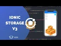 How to use Ionic Storage v3 with Ionic Angular