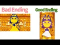 Ankha Zone but reversed (Both endings)