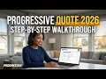 Progressive Auto Insurance Quote A Step-by-Step Walkthrough