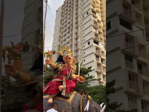 Ganpati Bappa Morya 🌺 | Mangal Murti Morya #shorts #ganpatibappamorya #ganeshchaturthi