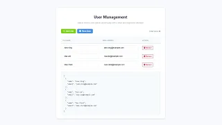 How to Dynamically Add Remove Table Rows Using HTML CSS JavaScript No Libraries