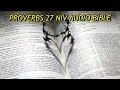 PROVERBS 27 NIV BIBLE with text