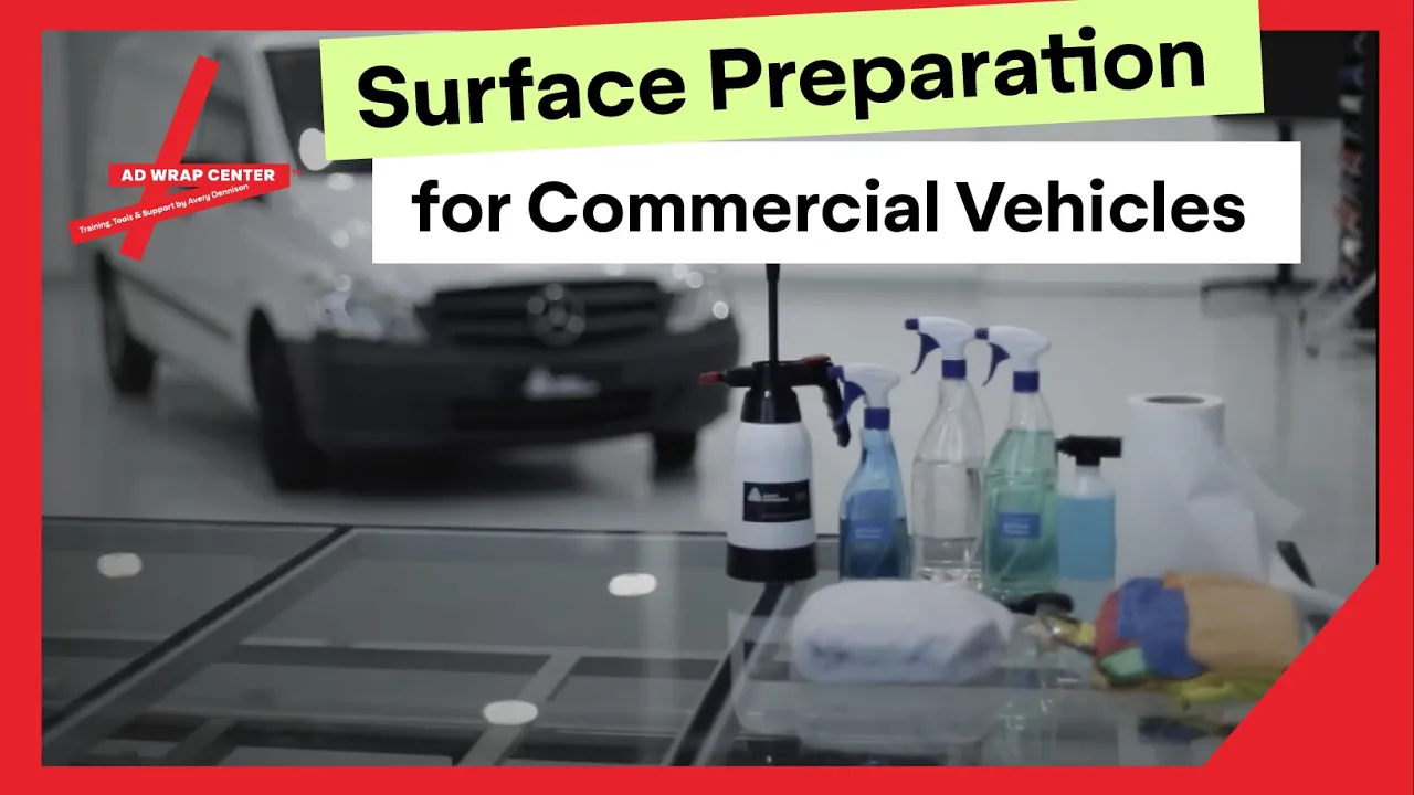 03 Préparation de surface pour les véhicules commerciaux (AD Wrap Center)