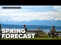 NOAA spring forecast looking warm and dry for western Washington