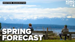 NOAA spring forecast looking warm and dry for western Washington
