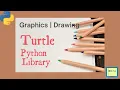 Turtle Python Library Graphics in python Draw with python Python drawing commands
