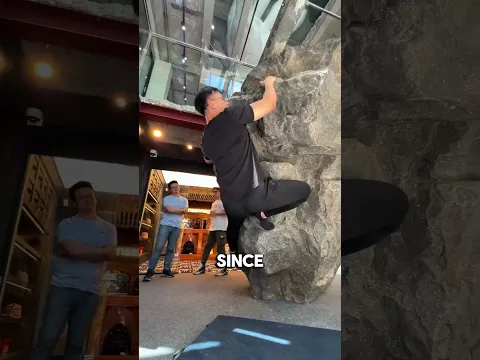Why Do You Climb a Rock to Enter This Store?