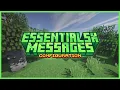 SHOWCASE - EssentialsX Messages Config