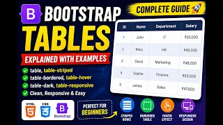 Bootstrap Tables