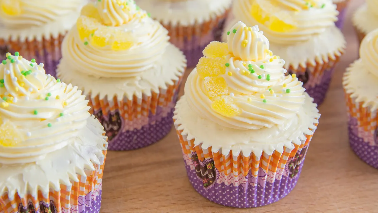 Cupcakes de Lima Limoncello   Quiero Cupcakes!