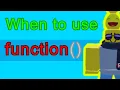 When to use functions - Roblox Scripting Tutorial