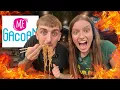 Download Lagu Foreigners Try Mie Gacoan LEVEL 8 In Indonesia 🔥🥵 🇮🇩 | Can We Handle The Heat?! 🌶️