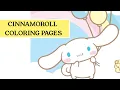 CINNAMOROLL COLORING PAGES How to draw CINNAMOROLL My MELODY CINNAMOROLL KUROMI
