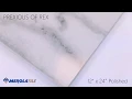 Merola Tile Prexious of Rex - White Fantasy