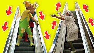 فوزي موزي وتوتي   درج متحرك               دندنها