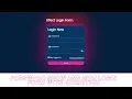 Animated Login Form With HIDE AND SHOW PASSWORD