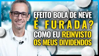 COMO REINVESTIR DIVIDENDOS DE FII NA PRÁTICA | EFEITO BOLA DE NEVE NOS FUNDOS IMOBILIÁRIOS