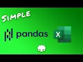 Simple Pandas Intro to Working with CSV Excel Data