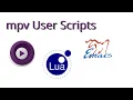 User Scripts in mpv with Lua with Lua LSP setup in Emacs