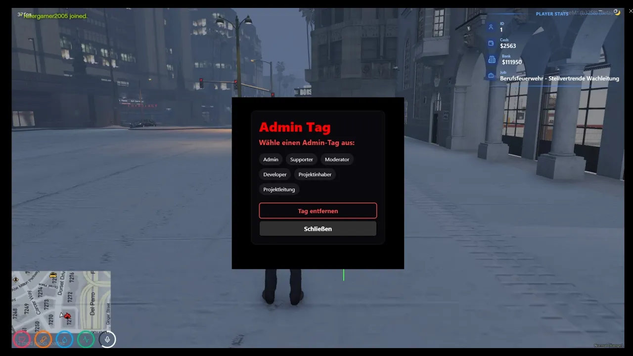 Admin Tag