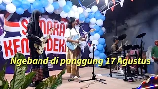 Pixel & Rex Ngeband di Panggung 17 Agustus HUT RI KE-81