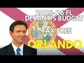 Florida DeSantis changes for 2025 tax free holidays homeowners businesses environment