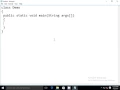 Java Tutorial 4 - Writing First Program Hello World