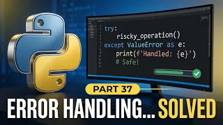 Try-Except in Python Error Handling Made Easy for Beginners