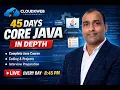 Day 1 Core Java in Depth Live For Beginners to Advanced Core History of Java Introduction