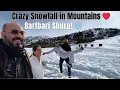 Lagu Barfbari Shuru! Heavy Snowfall in the Mountains, KHUB MAZA AAYA!