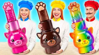 تحدي تحضير الطعام   المأجورون المطبخ رهيبة                    دندنها