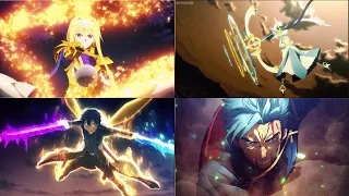 sao alicization part 2 sound design effects compilation 