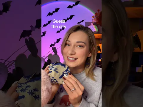 ASMR ποΈ Guess the city #asmr #relax #sleep #adhd #asmrsounds
