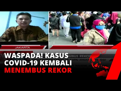 Kasus Covid-19 di Indonesia Kembali Menembus Rekor, DKI Jakarta Wilayah Penambahan Kasus Tertinggi