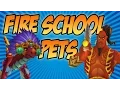 Wizard101 Dual Fire Pet Showcase - Efreet and Sun Serpent