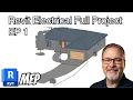 Revit MEP Electrical Project Setup - Full Beginner Course EP 1