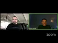 NFT NYC 2022 Fireside Chat Dr Florian Zawodsky EY Manager and ianutile attnlive Co-Founder