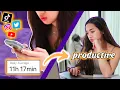 how to INCREASE PRODUCTIVITY effortlessly FREE time management template