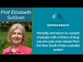 AJHN Prof Elizabeth Sullivan - Mortality and recidivism following release from custody in NSW