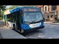STM Full Eastbound Detouring Ride on 40-104 on route 11 Parc-du-Mont-Royal Ridgewood