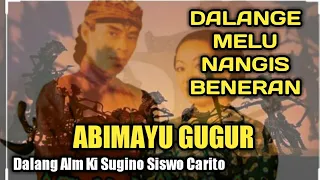 lakon wayang kulit paling sedih abimanyu gugur dalang alm ki sugino siswo carito