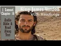 1st SAMUEL 16 KJV DRAMATIZED BIBLE With Text Images